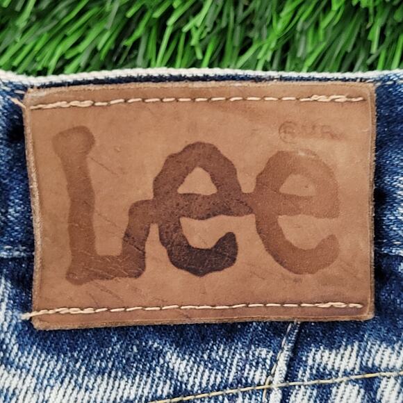 Vintage 80s LEE Riders Jeans Womens 00 24x29 Union TALON USA - Picture 6 of 16